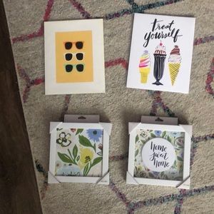 Art frames and art work bundle